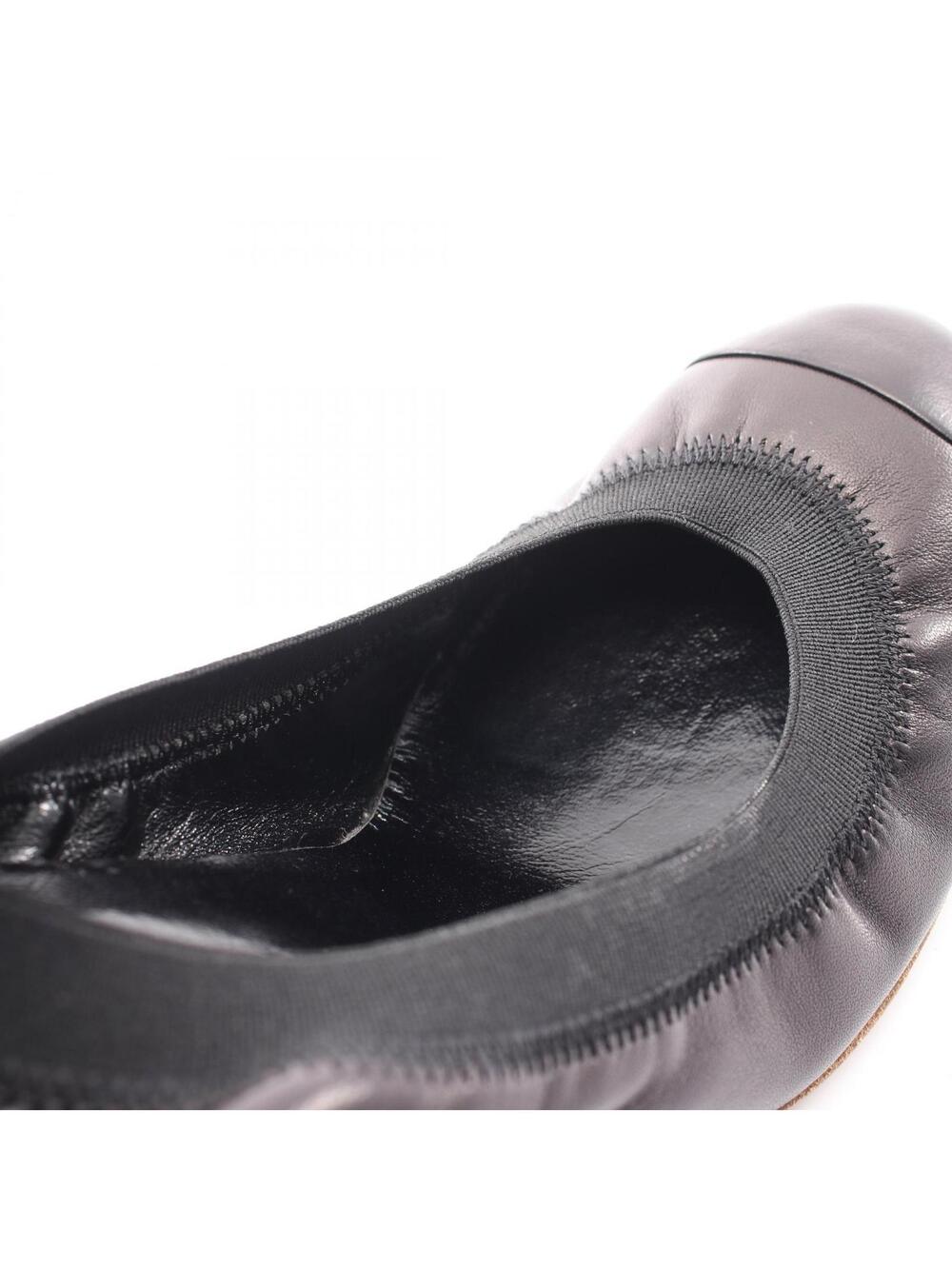 Chanel Coco Mark Heeled Pumps Shoes #37 #274898C39B - Picture 10 of 12